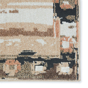 Jaipur Living Vibe by Jaipur Living Naomi Tribal Medallion Distressed Polypropylene Rug for Rooms 7'8" x 10' RUG152703