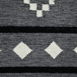 Artifacts Handwoven Wool Flatweave Rug Southwestern Tribal Motifs for Any Room Decor Style