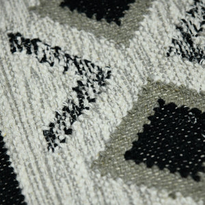 Artifacts Handwoven Wool Flatweave Rug Tribal Southwestern Geometric Boho Accent for Any Room