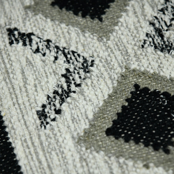 Artifacts Handwoven Wool Flatweave Rug Tribal Southwestern Geometric Boho Accent for Any Room