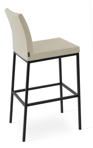 Soho Concept Aria Mw Barstools & Counterstools - Stylish Metal Base With 10-year Guarantee, Various Fabrics Available Black,Cream  Soho-concept-dining-chair-10267