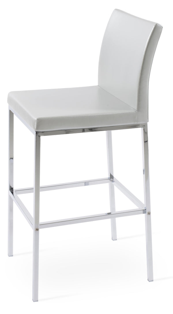 Soho Concept Aria Stylish Metal Barstools & Counterstools - 5-year Guarantee, Chrome & Brass Options Available! Chrome,Silver  Soho-concept-dining-chair-10269