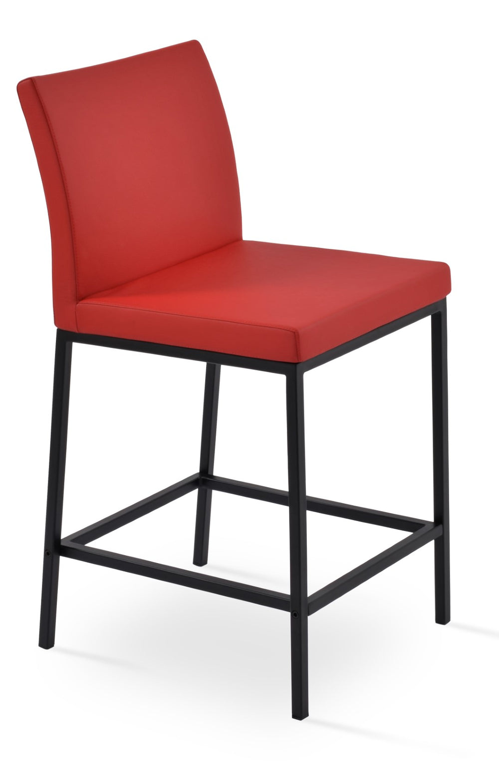 Soho Concept Aria Stackable Barstools & Counterstools - Elegant Upholstered Designs With 10-year Guarantee! Black,Red  Soho-concept-dining-chair-10333