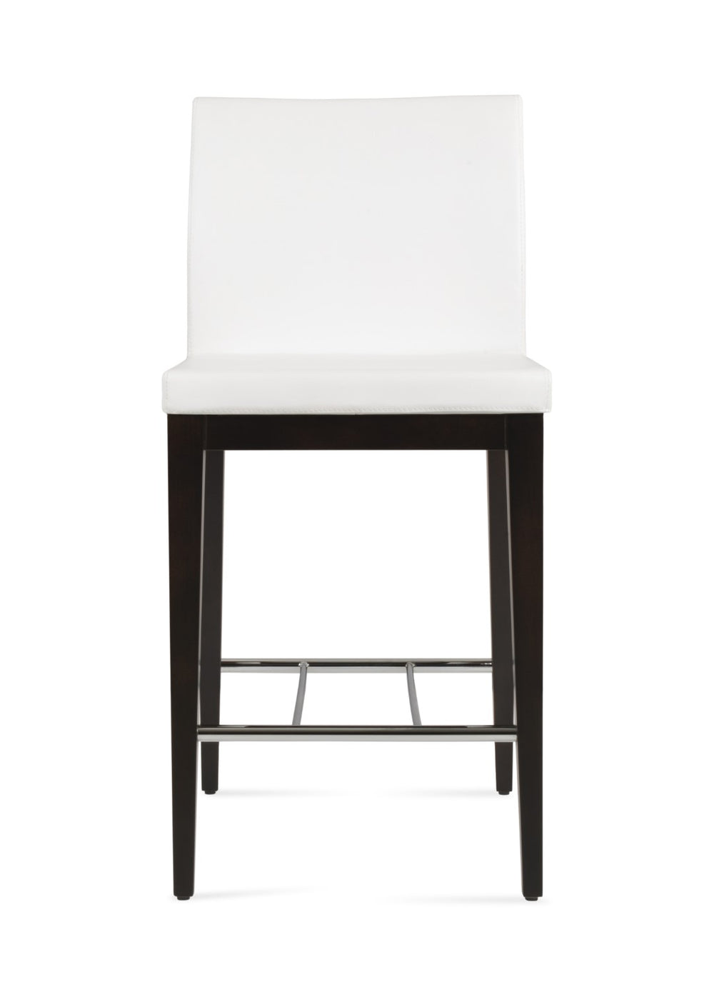 Soho Concept Aria Wood Stool - Stylish Bar & Counter Seating Options With Leatherette & Solid Wood Finishes! Ash,White  Soho-concept-dining-chair-10291