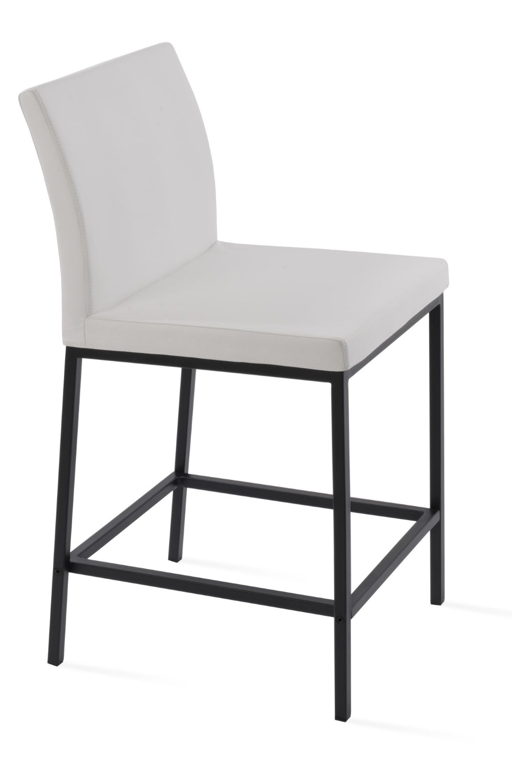 Soho Concept Aria Stackable Barstools & Counterstools - Stylish Boucle, Velvet, Nubuck Fabrics With 10-year Guarantee Black,White  Soho-concept-dining-chair-10317