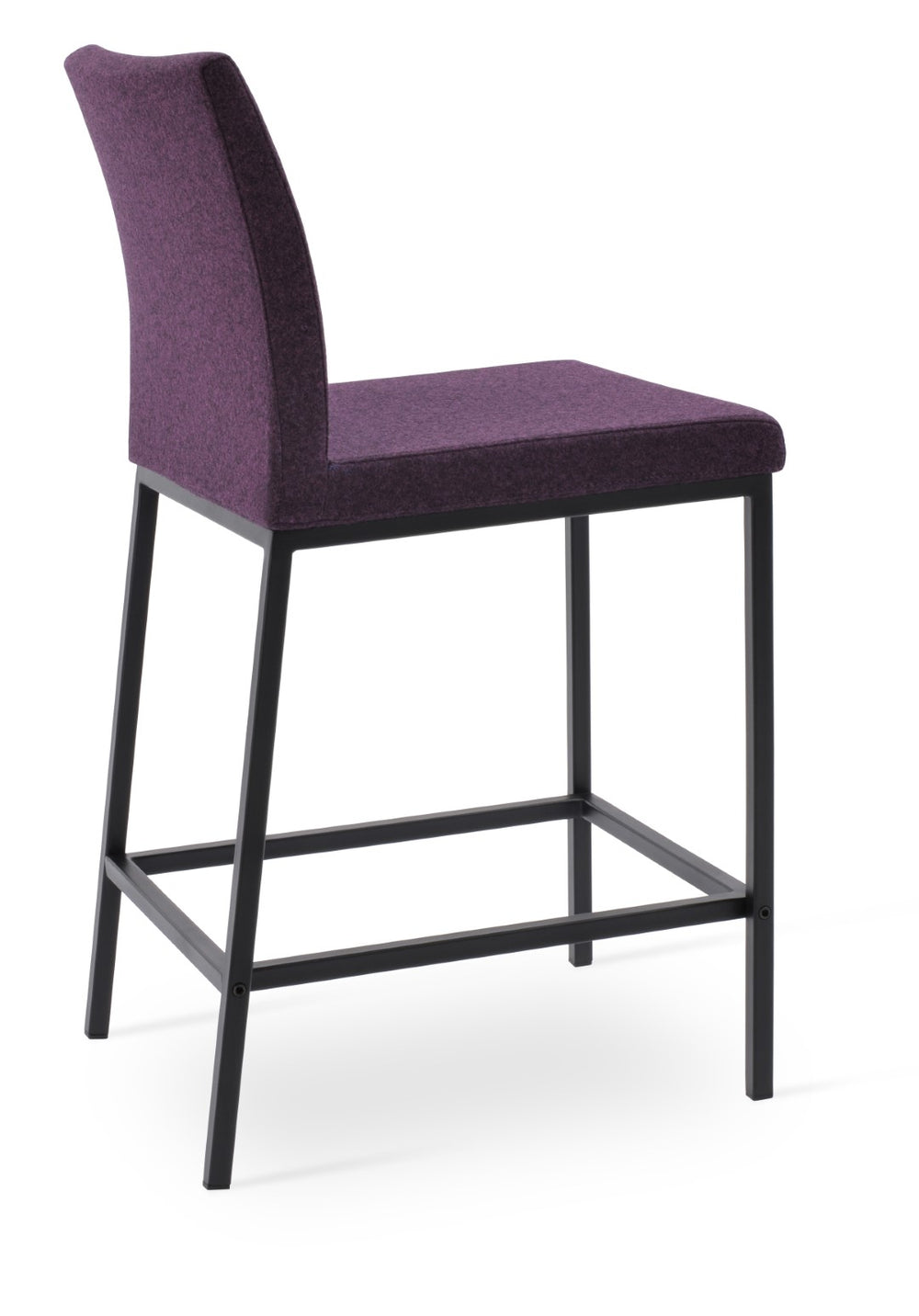 Soho Concept Aria Mw Dining Chair - Stylish Barstools & Counterstools In Durable Camira Blazer Wool Fabric, 10-year Guarantee Black  Soho-concept-dining-chair-10324