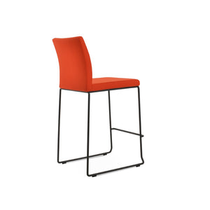 Soho Concept Aria Stackable Wire Barstools & Counterstools In Camira Blazer Wool - 10-year Guarantee, Stylish Colors Black,Orange  Soho-concept-dining-chair-10326