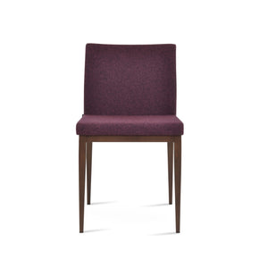 Soho Concept Aria Mw Dining Chair - Stylish Camira Blazer Wool, Metal Base, 10-year Guarantee, Modern Design Walnut  Soho-concept-dining-chair-00331