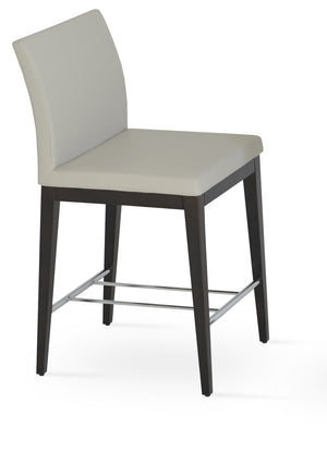 Soho Concept Aria Wood Barstools & Counterstools - Premium Fabrics, Solid Wood, 10-year Guarantee, Elegant Comfort   Soho-concept-dining-chair-10401