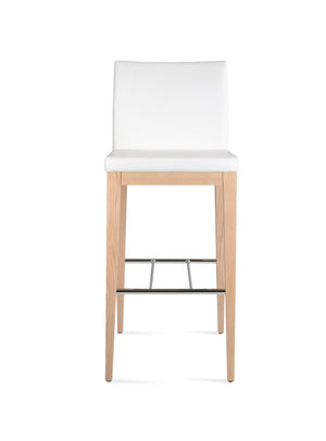 Soho Concept Aria Wood Barstools & Counterstools - Stylish Leatherette Seating, 2-year Warranty, Durable Design Ash,Natural,White  Soho-concept-dining-chair-07400