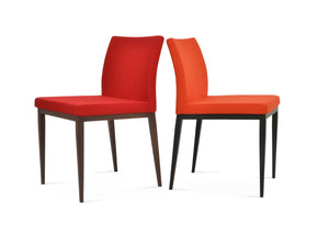 Soho Concept Aria Mw Dining Chair - Stylish Camira Blazer Wool, Metal Base, 10-year Guarantee, Modern Design Black,Orange,Red  Soho-concept-dining-chair-00441