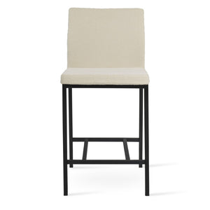 Soho Concept Aria Mw Barstools & Counterstools - Stylish Metal Base With 10-year Guarantee, Various Fabrics Available White,Black  Soho-concept-dining-chair-07397