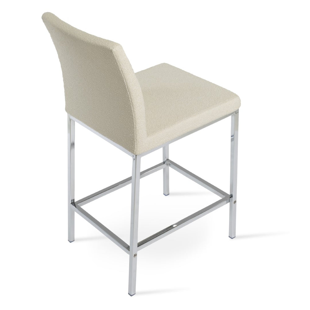 Soho Concept Aria Stackable Barstools & Counterstools - Elegant Upholstered Designs With 10-year Guarantee! Black,Red  Soho-concept-dining-chair-10333