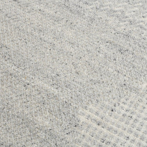 Amer Rugs Arlington Hand-knotted Moroccan Carved Design Area Rug - Luxurious Softness And Unique Style Gray Wool Arl40912