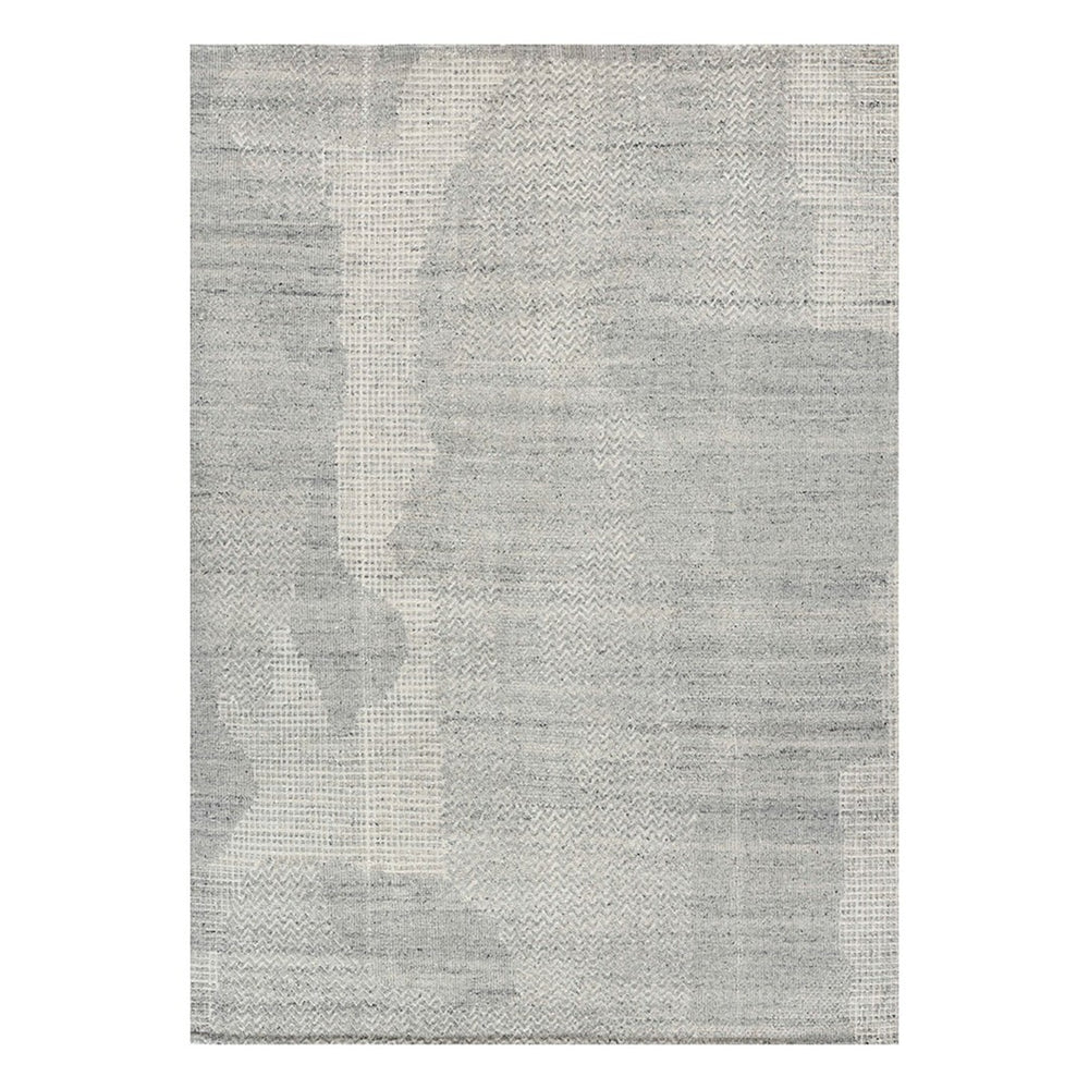 Amer Rugs Arlington Hand-knotted Moroccan Carved Design Area Rug - Luxurious Softness And Unique Style Gray Wool Arl40912