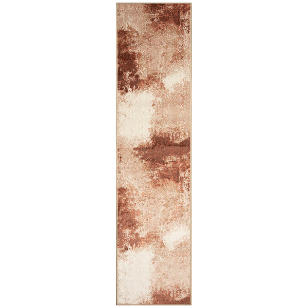 Trans Ocean Liora Manne Ariana Mystic Indoor Area Rug - Contemporary Abstract Design For Modern Spaces Rust Polypropylene Arnr8923517