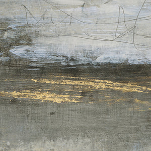 Uttermost Gilt Misty Landscape Framed Print 41437 ALUMINIUM ALLOY, MDF, PINE, PAPER