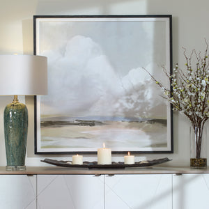 Uttermost Soft Clouds Framed Print 41443 PINE,MDF, LINEN, PAPER