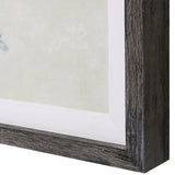 Uttermost Graphite Horizon Framed Prints, Set/3 41444 PINE,MDF, LINEN, PAPER