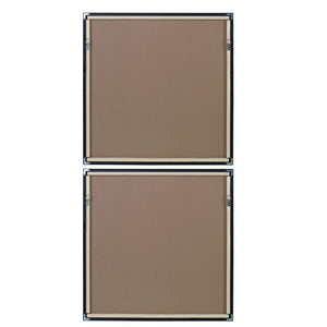 Uttermost Vivacious Abstract Framed Prints, Set/2 41449 ALUMINIUM, PINE, MDF, GLASS