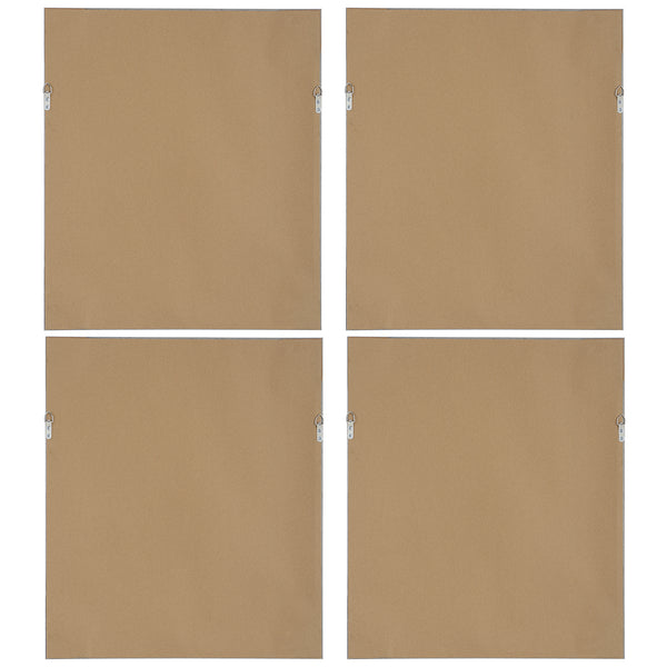 Uttermost Wildflower Study Framed Prints, S/4 41461 PLASTIC, GLASS, PAPER