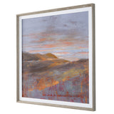 Uttermost Dawn On The Hills Framed Print 41452 PINE, MDF, VENEER, LINEN, PAPER