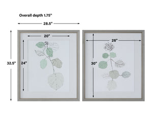 Uttermost Come What May Framed Prints, S/2 41467 PLASTIC, GLASS, PAPER