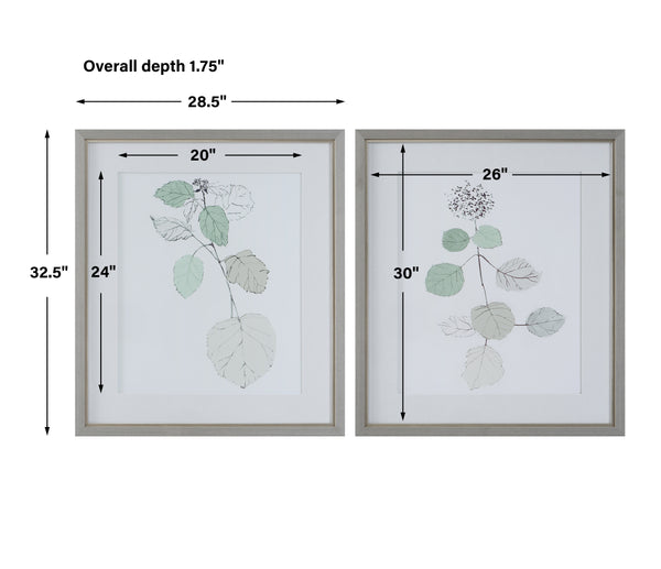 Uttermost Come What May Framed Prints, S/2 41467 PLASTIC, GLASS, PAPER