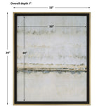 Uttermost Gilded Horizon Framed Print 41469 PINE,GLASS,MDF,PAPER