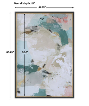 Uttermost Perfect Storm Framed Print 41470 PINE,MDF,PAPER