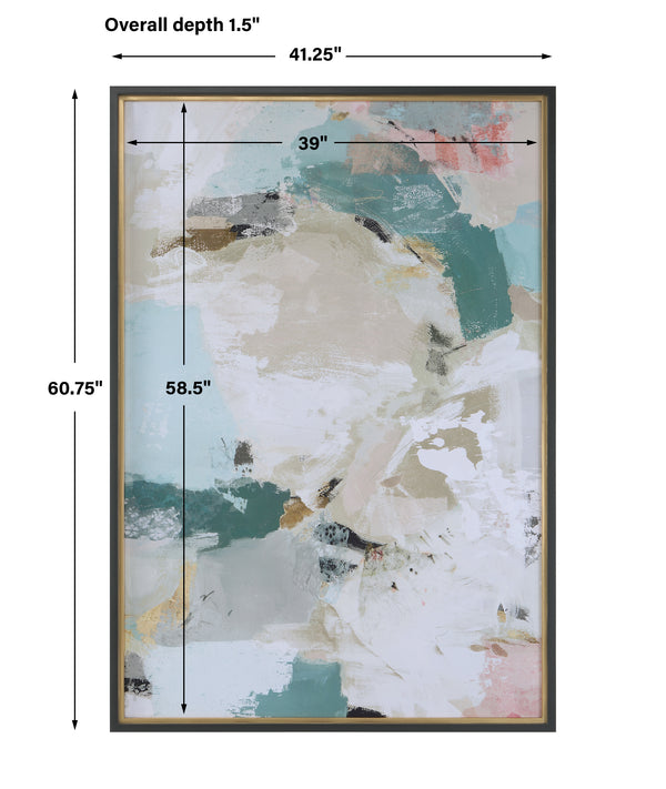 Uttermost Perfect Storm Framed Print 41470 PINE,MDF,PAPER
