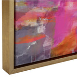 Uttermost Color Theory Framed Abstract Art Set/2 32296 SOLID WOOD, CANVAS,  HOT STAMP FOIL