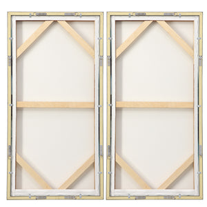 Uttermost September Desert Modern Watercolor Art Set/2 32305 SOLID WOOD, CANVAS,  LACQUER PAINT