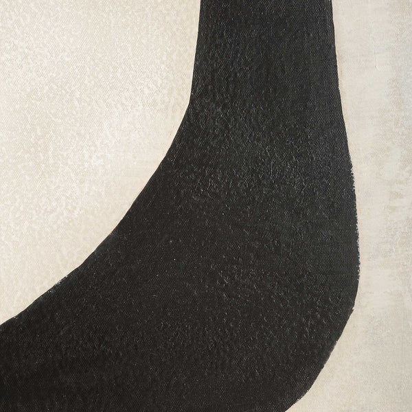 Uttermost Hand-painted Abstract Art Set Of 2 - Monochromatic Canvases In Elegant Black Frame Black,Brown,White Canvas ,Pine Wood,Mdf,Acrylic 32437
