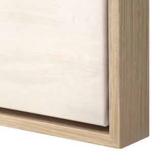 Uttermost Gravity Hand Painted Abstract Landscape Art In Pastel Hues With Framed Depth & Texture Black,Blue,Bronze,Gray,White,Woodtone Pinewood,Canvas,Wood Veneer 32452