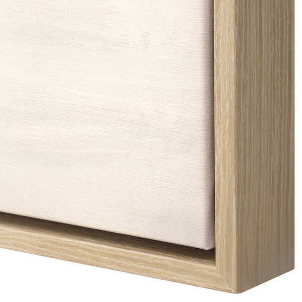 Uttermost Gravity Hand Painted Abstract Landscape Art In Pastel Hues With Framed Depth & Texture Black,Blue,Bronze,Gray,White,Woodtone Pinewood,Canvas,Wood Veneer 32452