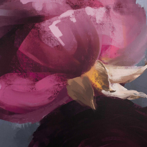 Uttermost Stunning Plum Ranunculus Floral Canvas Art In Elegant Frame – Handcrafted Home Decor Piece Black,Gold,Gray,Green,Pink,Purple,Red,White,Yellow Solid Wood,Canvas,Hot Stamp Foil 32481