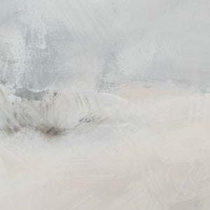 Uttermost Simple Serenity Framed Abstract Art – Handcrafted Neutral Canvas With Gray Washed Frame Brown,Gray,Pink,White Solid Wood,Canvas,Hot Stamp Foil 32482