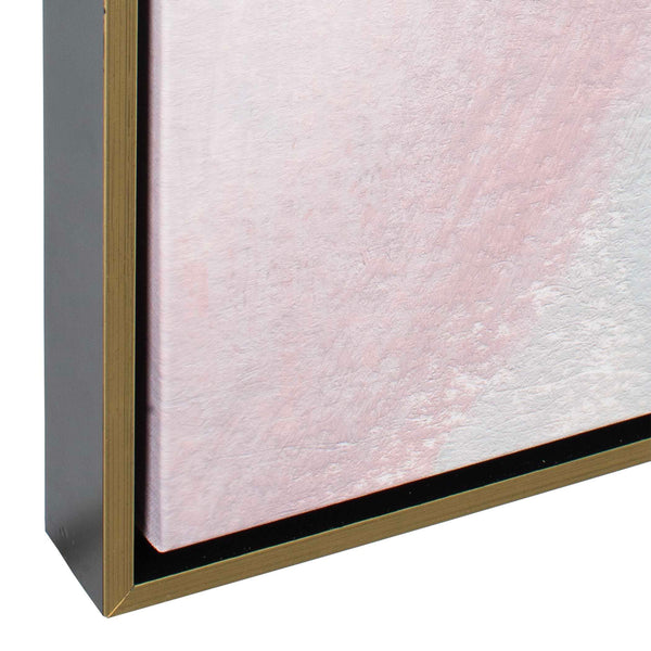 Uttermost Process Framed Abstract Art - Handcrafted Canvas With Ethereal Hues And Classic Gold Frame Black,Gold,Gray,Green,Pink,Purple,White Solid Wood,Canvas,Hot Stamp Foil 32483