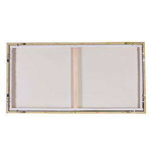 Uttermost Hazy Lake Framed Landscape Art - Handcrafted Elegance With Creamy Sky And Earthy Tones Gold,Gray,Green,Pink,White Solid Wood,Canvas,Hot Stamp Foil 32485