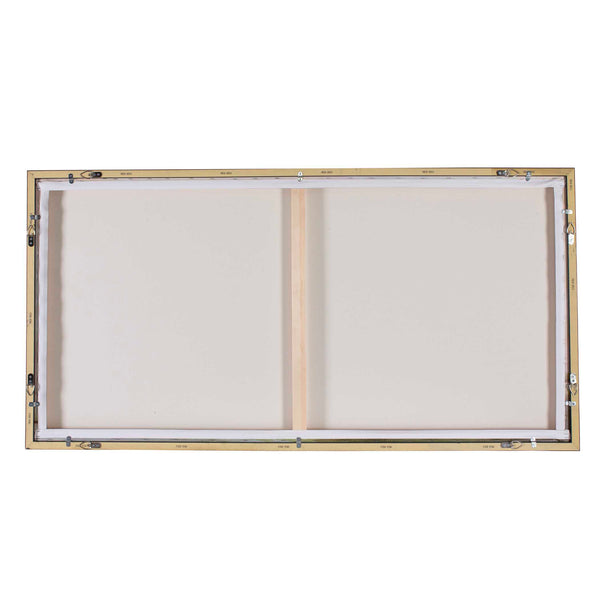 Uttermost Hazy Lake Framed Landscape Art - Handcrafted Elegance With Creamy Sky And Earthy Tones Gold,Gray,Green,Pink,White Solid Wood,Canvas,Hot Stamp Foil 32485