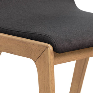 Lh Imports Arizona Counter Stool - Stylish White Wash Finish With Solid Rubber Frame For Modern Interiors Grey Solid Rubberwood,Lvl,Polyester,Foam Arz026-gr