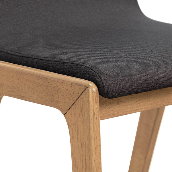 Lh Imports Arizona Counter Stool - Stylish White Wash Finish With Solid Rubber Frame For Modern Interiors Grey Solid Rubberwood,Lvl,Polyester,Foam Arz026-gr