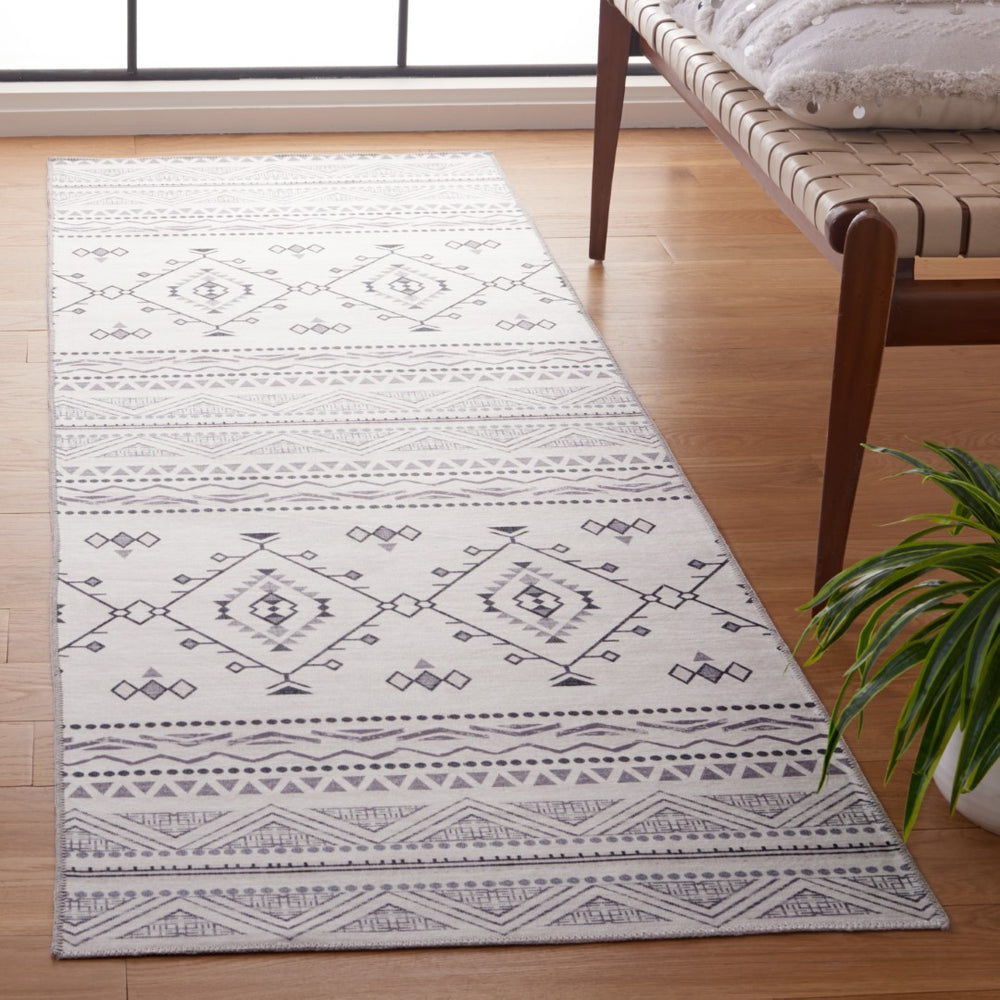 Safavieh Arizona 104 Power Loomed  Rug Beige / Charcoal ARZ104B-28