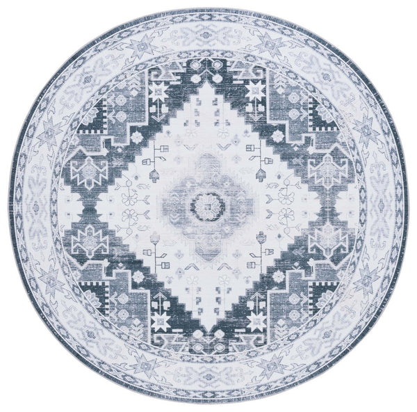 Safavieh Arizona 107 Power Loomed  Rug Grey Green / Ivory ARZ107F-6R