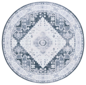 Safavieh Arizona 107 Power Loomed Polyester Rug Grey Green / Ivory ARZ107F-9