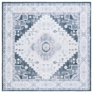 Safavieh Arizona 107 Power Loomed  Rug Grey Green / Ivory ARZ107F-6SQ