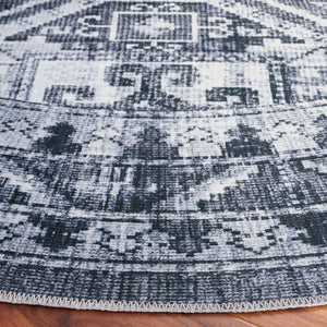 Safavieh Arizona 108 Power Loomed Polyester Rug Grey Green / Ivory ARZ108F-9