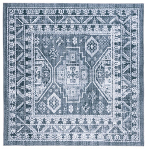 Safavieh Arizona 108 Power Loomed  Rug Grey Green / Ivory ARZ108F-6SQ