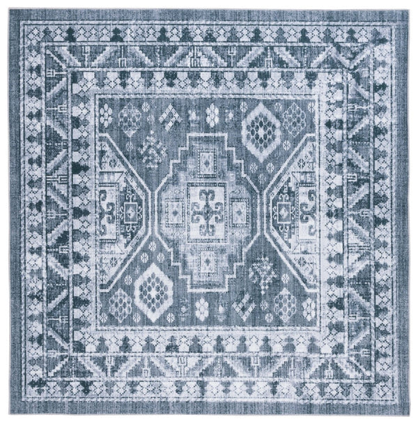 Safavieh Arizona 108 Power Loomed  Rug Grey Green / Ivory ARZ108F-6SQ